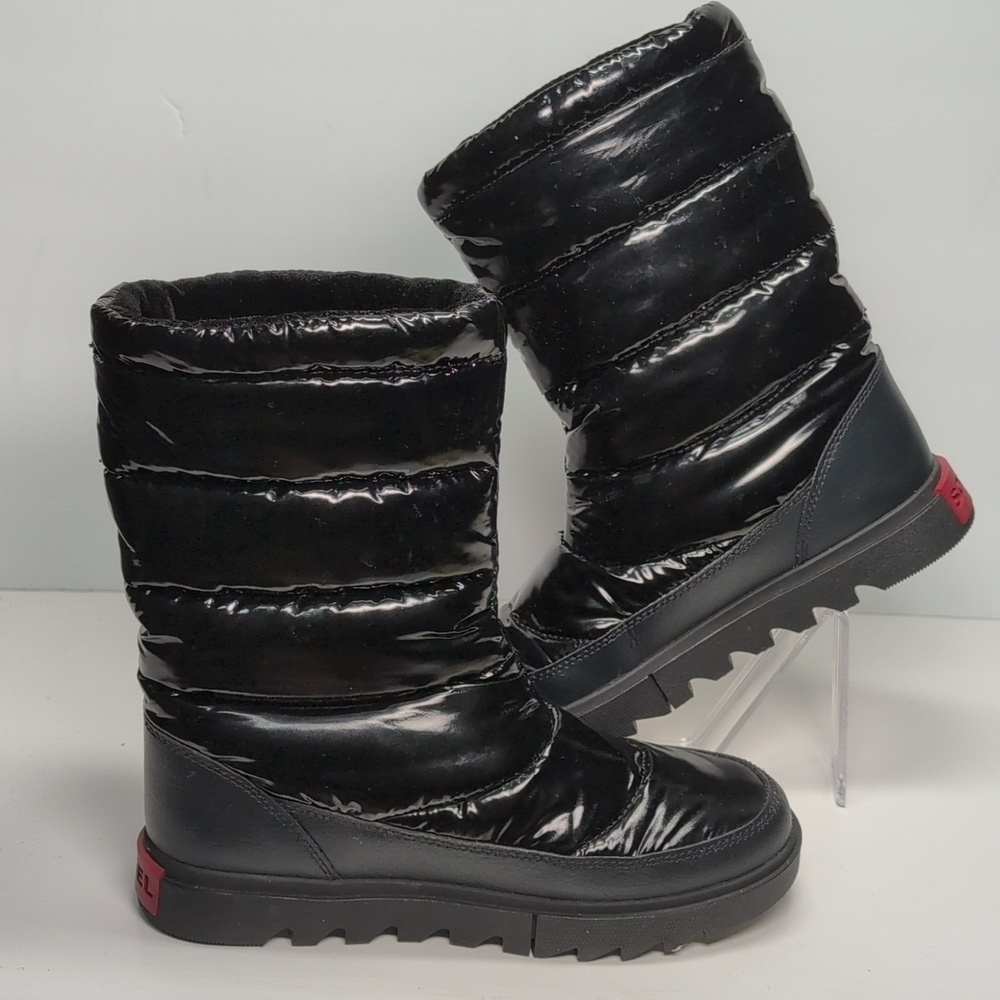 Sorel Joan of Arctic Next Lite glossy puffy boots womans size 6 EU 37 - Picture 9 of 15